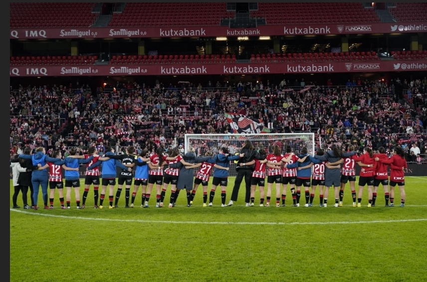  Athletic Femenino despedida San Mamés 14-01-2024