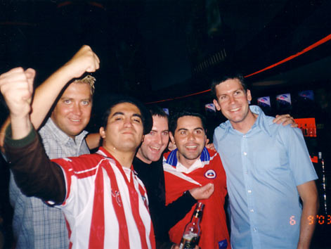 Nuevamente con los amigos
