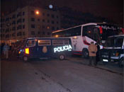 Autobús del Athletic en el Calderón