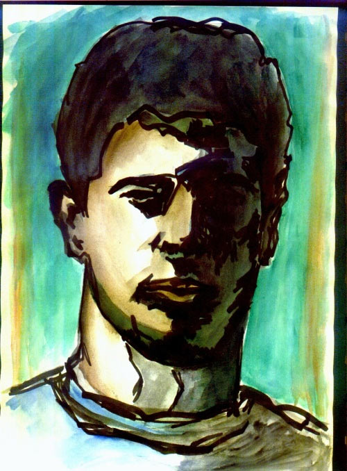 Retrato de Asier del Horno.
