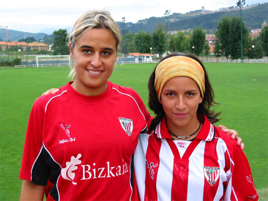Eba y yo en Lezama