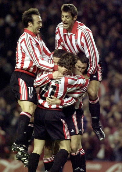 Celebrando el gol