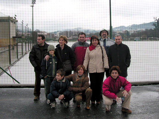 Lezama bajo la nieve