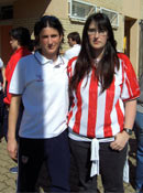 Leire y yo. 