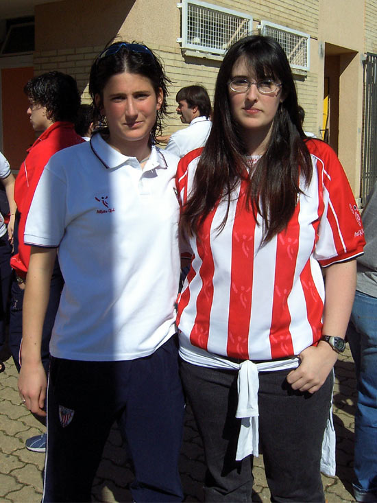 Leire y yo. 
