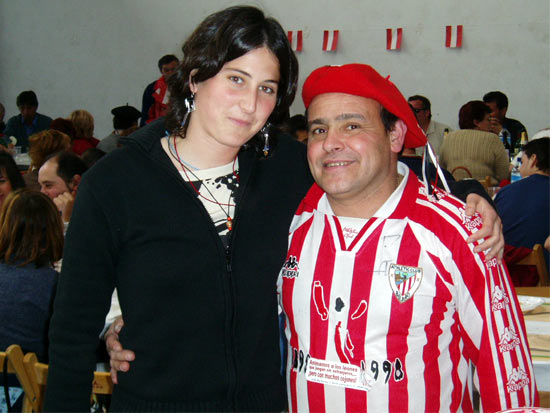 Tino y una leona