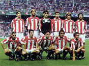 Equipo titular Athletic-Dinamo de Tiblissi