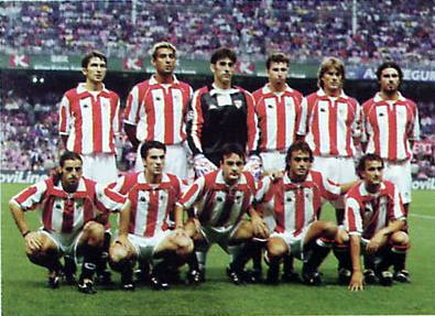 Equipo titular Athletic-Dinamo de Tiblissi