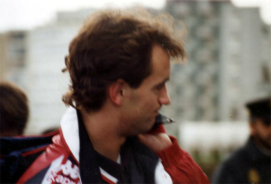 Etxebe antes del Racing - Athletic del 95