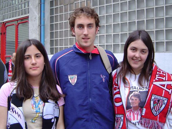 Yo con Murillo y una amiga