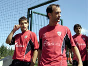 Casas, Etxebe y Javi.