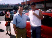 Mi padre con Del Horno