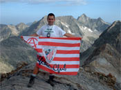 En el Monte Estaragne (3006 m)