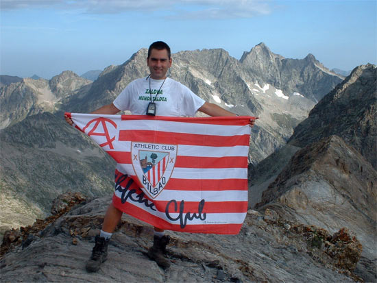 En el Monte Estaragne (3006 m)
