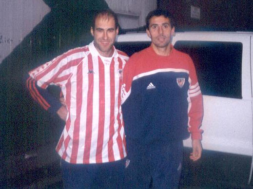 Oskar Vales después del último Athletic - Alavés