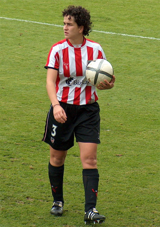 Vanessa en el Athletic - Sevilla