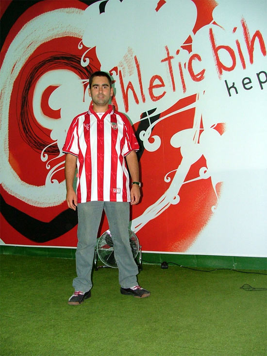 En el escenario del Athletic Bihotzez