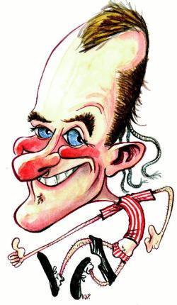 Caricatura de Fran Yeste