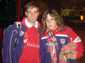 Bego con jonan en Zaragoza