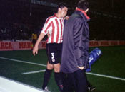 Asier lesionado