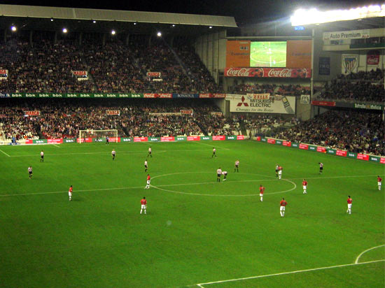 Segundos antes del partido