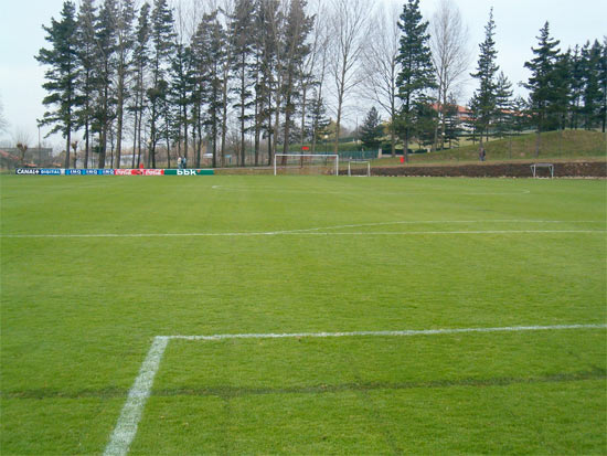 Vista General del campo de entrenamiento