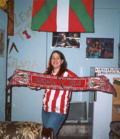 Lexuri en la lonja antes del partido