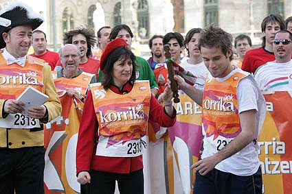 Jonan en la korrika