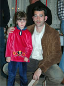 Imanol Etxeberria con Ainara