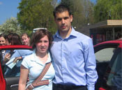 Con Javi Casas!!!