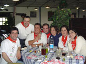 Con Tzibi en la Sidrería Fika