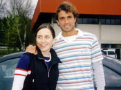 Yo y Santi