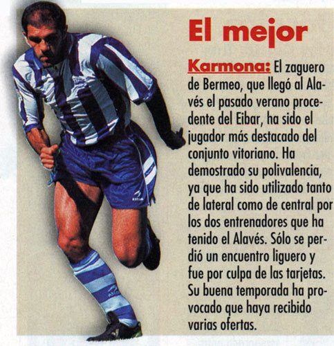 Karmona en el Alavés