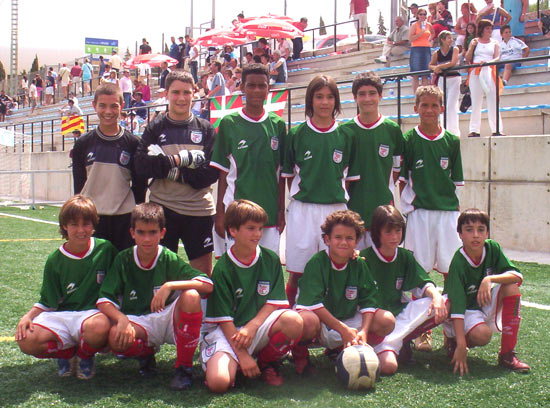 Selección de Euskadi alevín