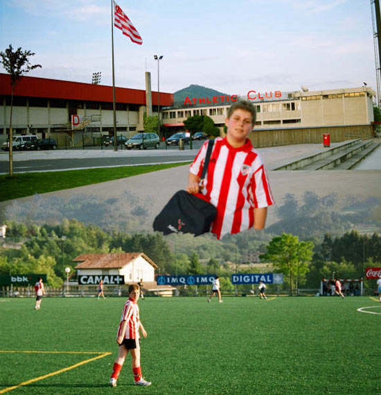 En Lezama de rojiblanco