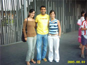 Kano y yo con Javi