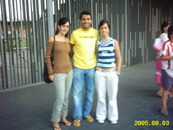 Kano y yo con Javi