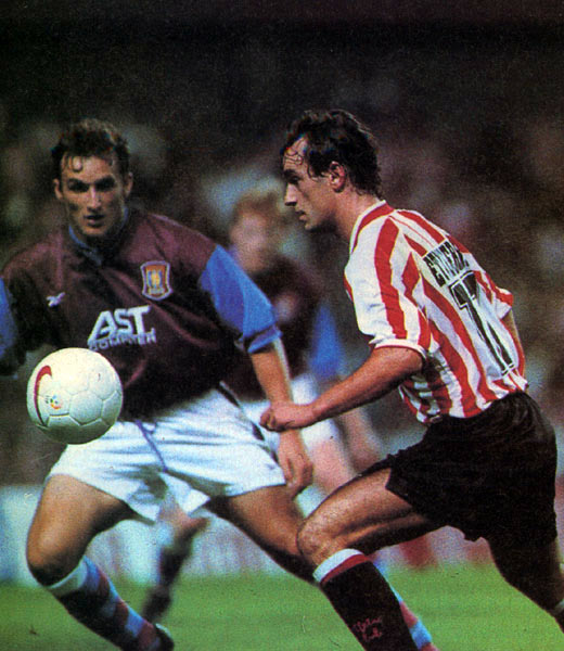 Etxeberría contra Aston Villa