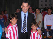 Carlos y Alex dos leones
