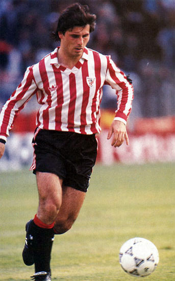 Rafa Alkorta en la 90-91