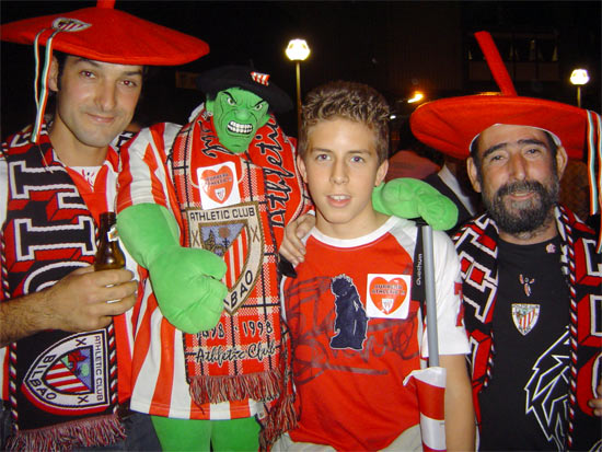 1ª vez en San Mamés