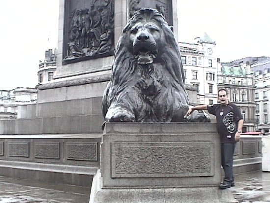Trafalgar Square Tree Lions