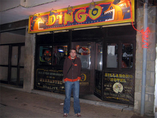 Cena en el Dingo
