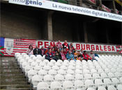 Peña Burgalesa en San Mamés