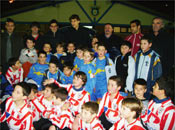 Inauguración oficiosa de la Peña Athletic Harrobi Unai Expósito