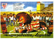 Postal del Atlético Bilbao