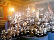La Sala de Trofeos del club en Ibaigane