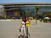 Matxalen y yo en territorio enemigo!!