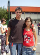 Javi Martínez y yo en Lezama