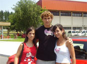 Ma y Ainhao con Llorente!!!